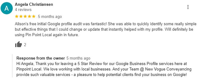 google review strategy for local business