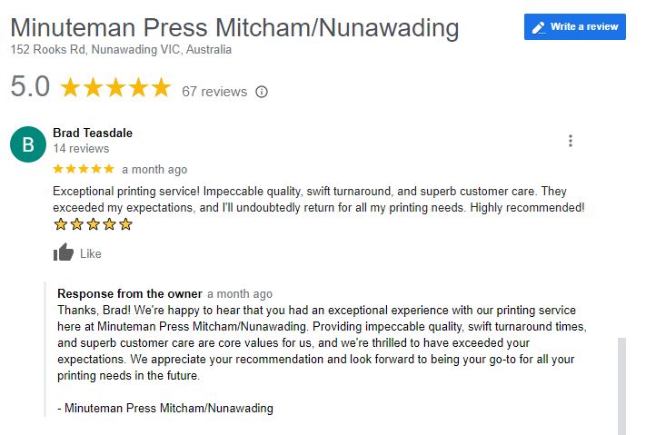 google reviews as Local SEO Edge in Melbourne