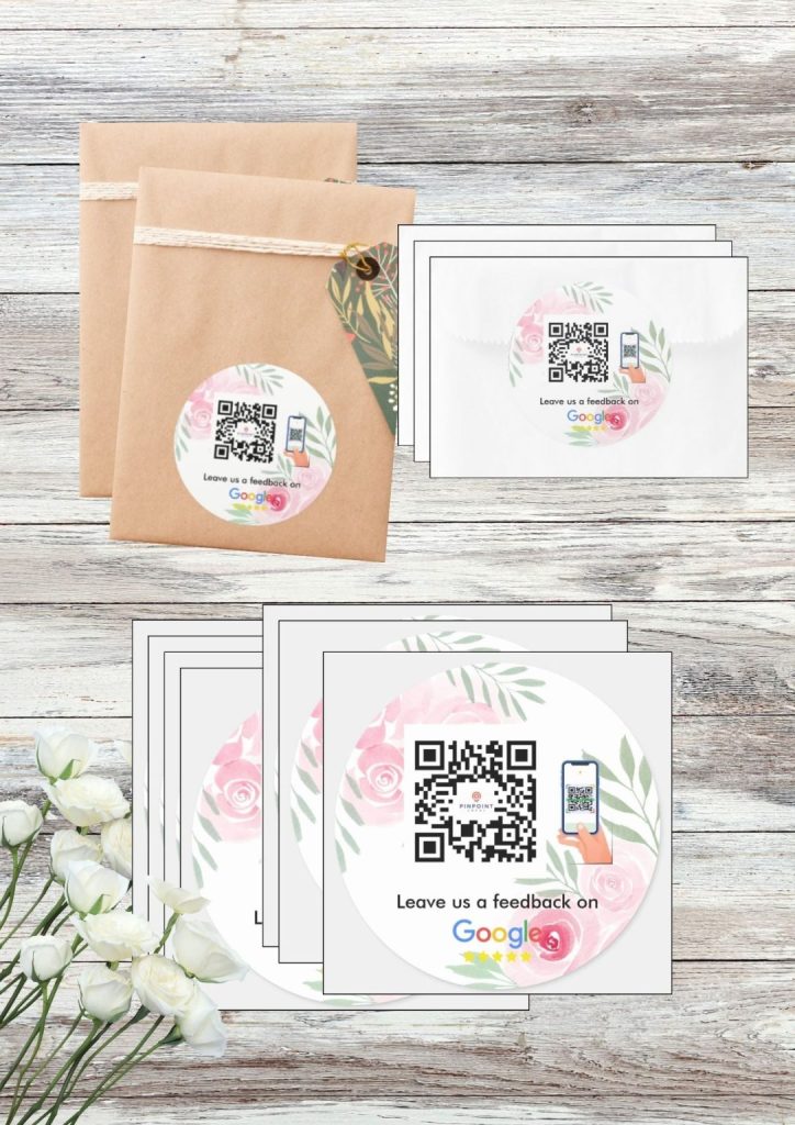 Google-Review-QR-Code-Classic-Round-Sticker